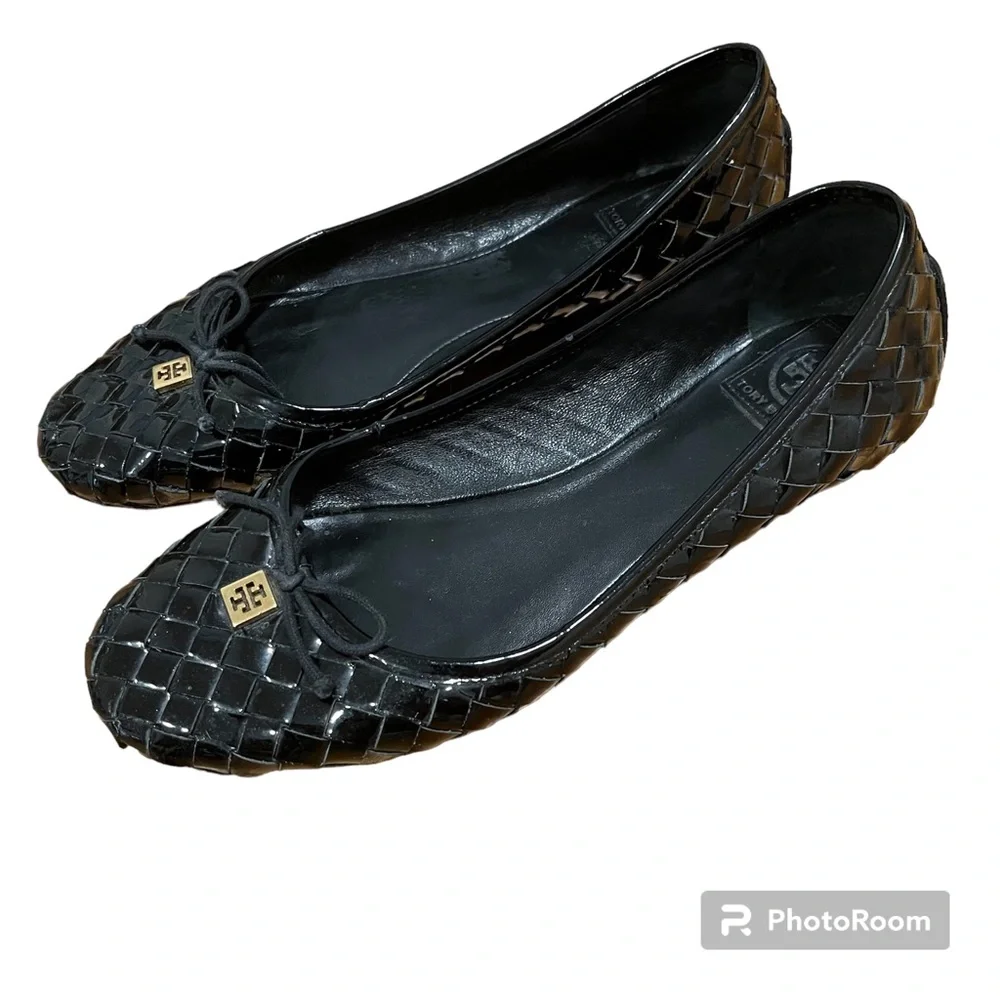 Tory Burch Flats Black Size 10